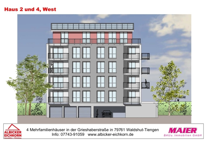 Haus 4: Westansicht