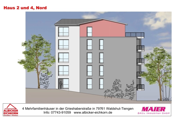 Haus 4: Nordansicht