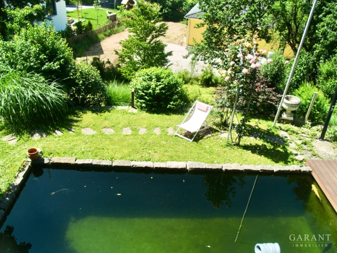 Ausblick von Veranda/ Balkon