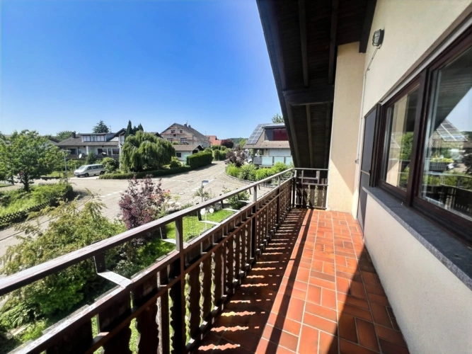 Balkon mit Süd-West Lage