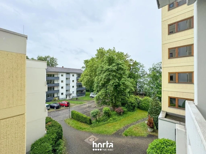 Aussicht Balkon Küche