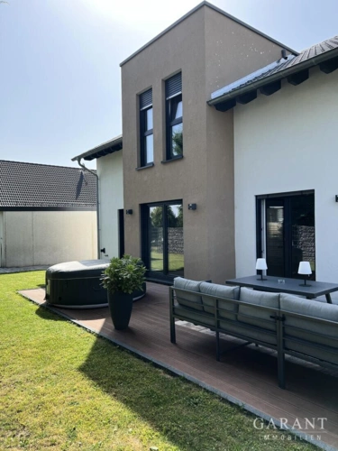 Haus Hinteransicht