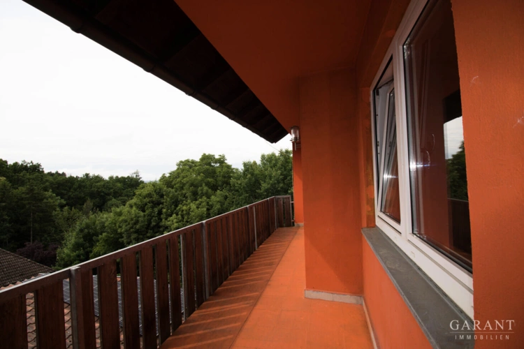 Balkon Aussicht