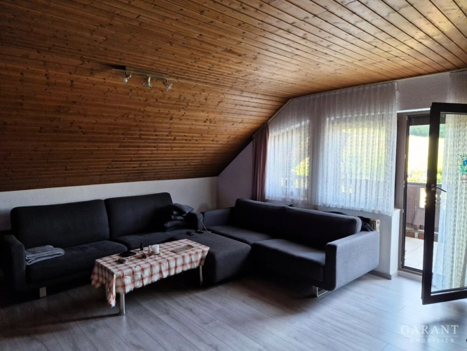 Wohnzimmer Dachgeschosswohnung2