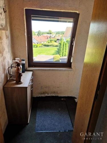 Treppenabgang Dachgeschosswohnung