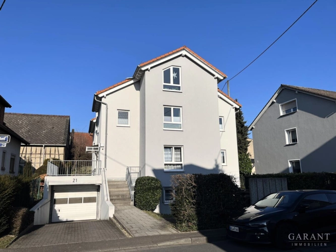 Außenansicht Wiesbaden Nordenstadt Maisonette Wohn