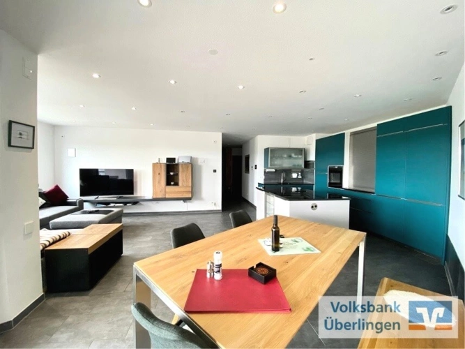 Küche_Essen_Wohnen_Blick Diele