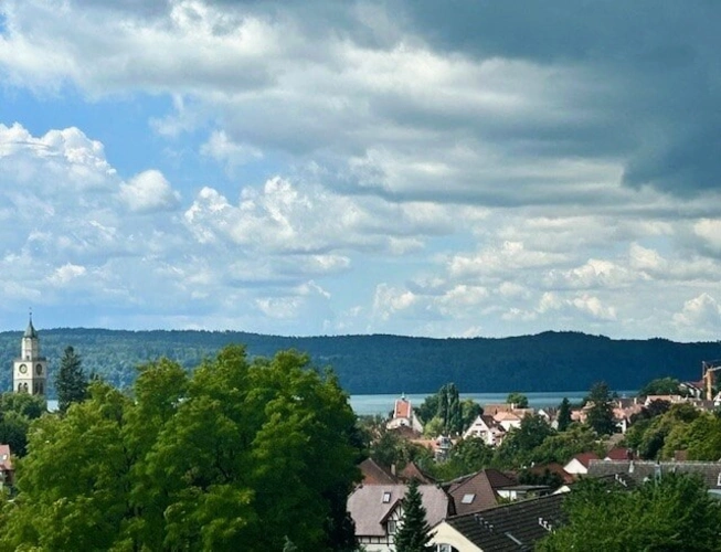 Ausblick Balkon