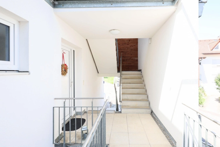 Treppengang zur Wohnung