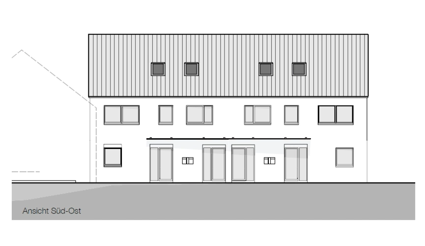 Ansicht Süd-Ost 2