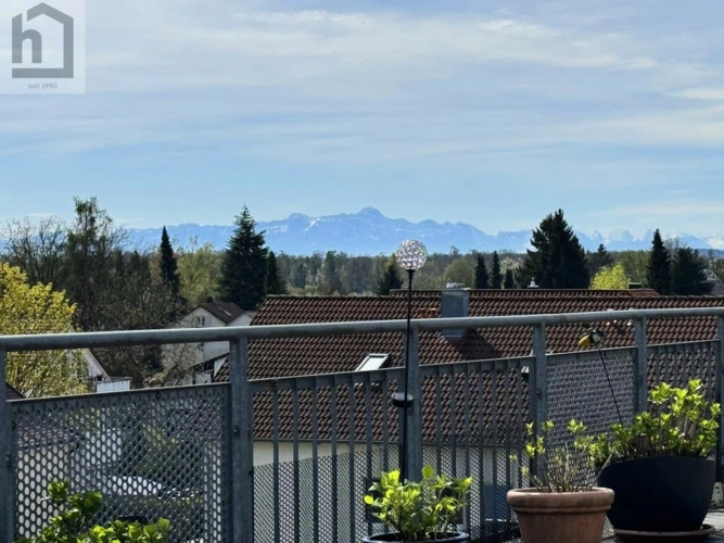 Blick auf den Säntis