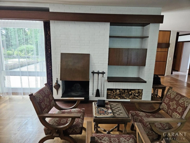 Wohnzimmer Kamin