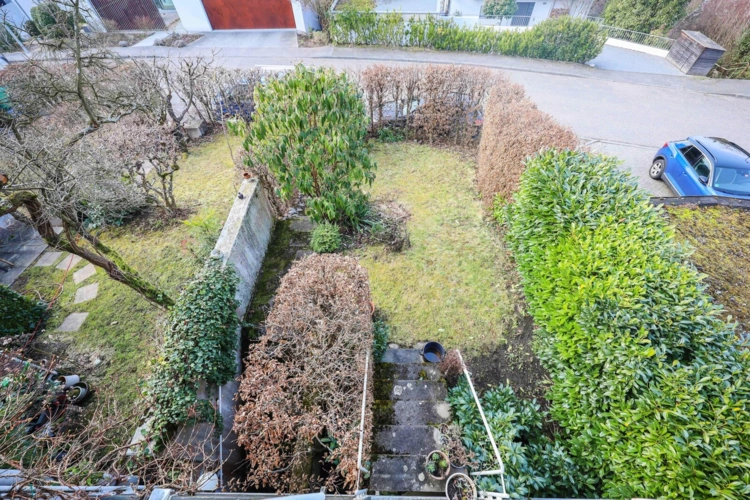 Blick auf den Garten