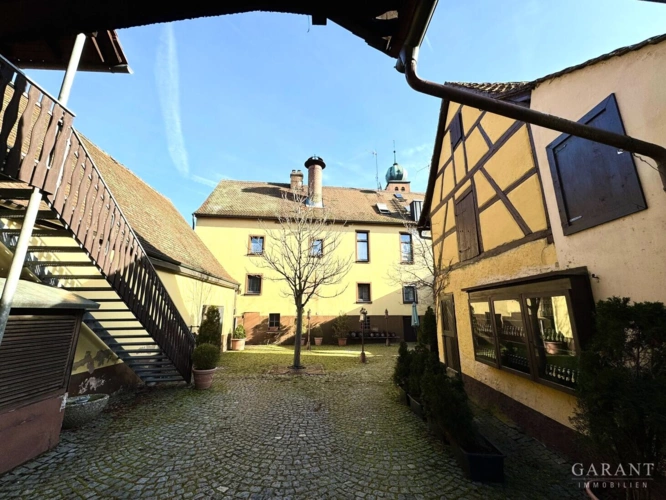 Innenhof/Biergarten