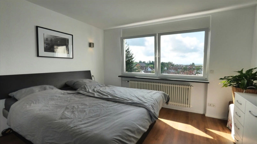 Komfortables Schlafzimmer