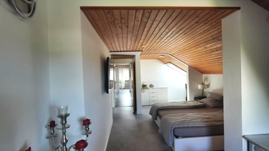 Anderer Blickwinkel in der oberen Etage