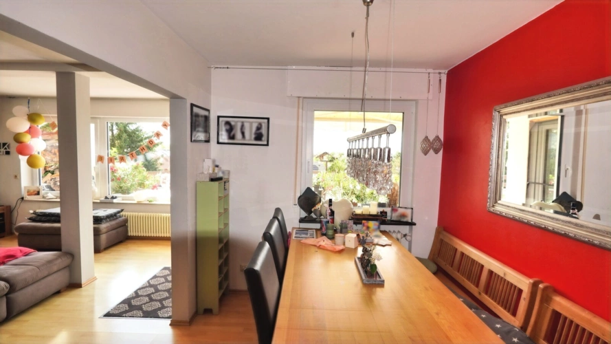 Essbereich Gartengeschosswohnung