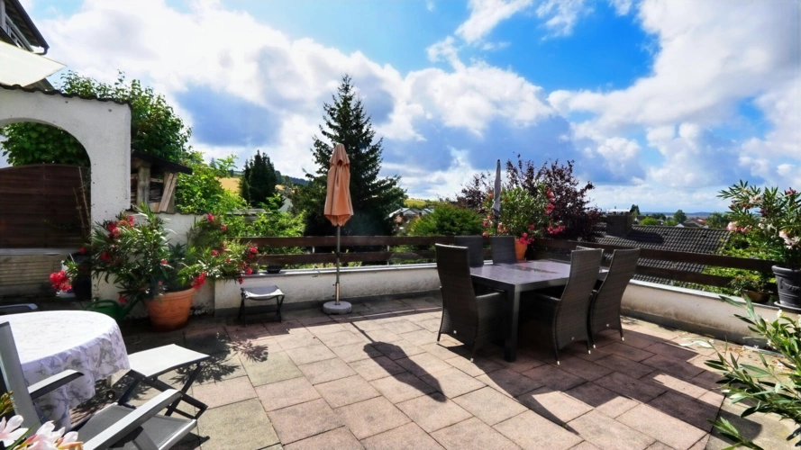 Terrasse Gartengeschosswohnung