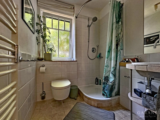 Duschbad, Teilansicht