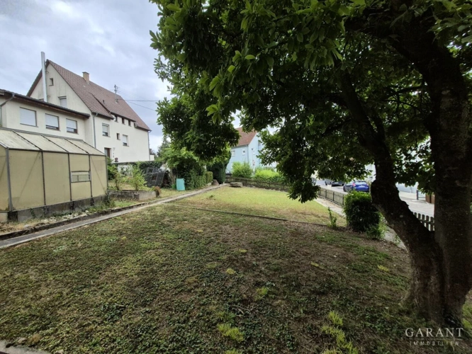 Garten Richtung Strasse