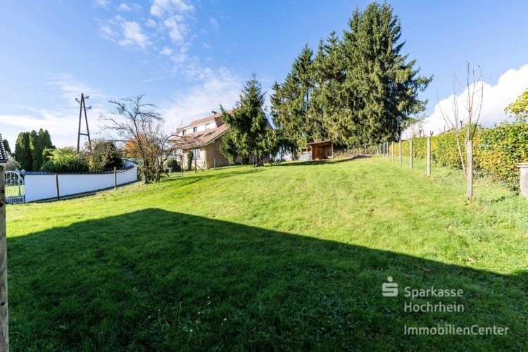 Bauplatz Südansicht