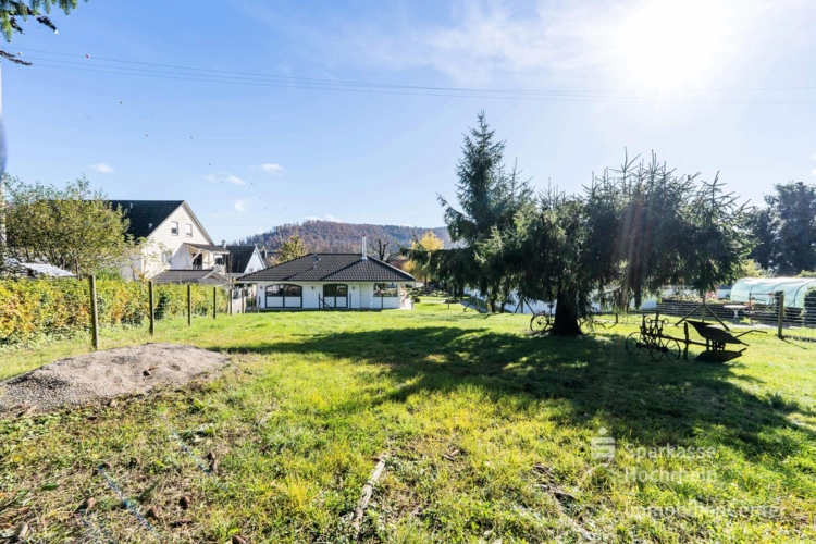 Bauplatz Nordansicht