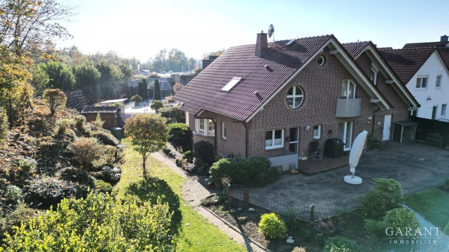 Haus hintere Ansicht