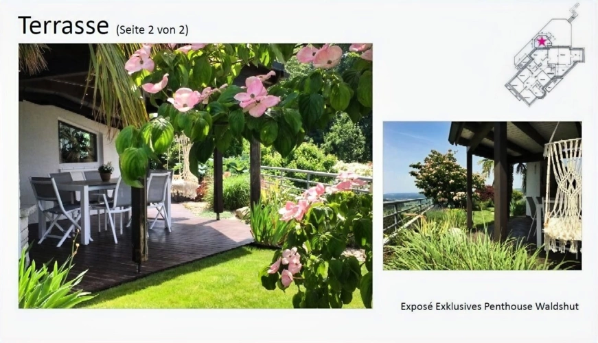 Ansichten Terrasse