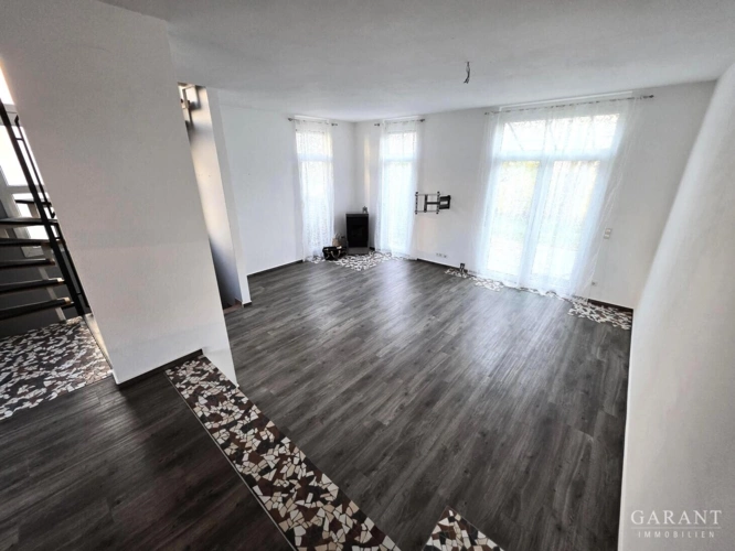 Wohnbereich mit Pelletofen