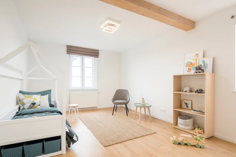 Digitales Renovierungsbeispiel Kinderzimmer OG