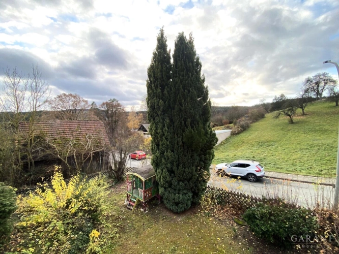 Blick vom Westbalkon