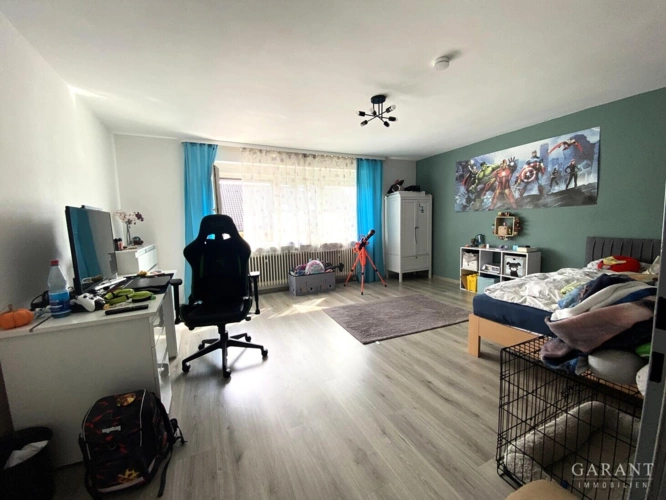 Blick in ein OG-Zimmer