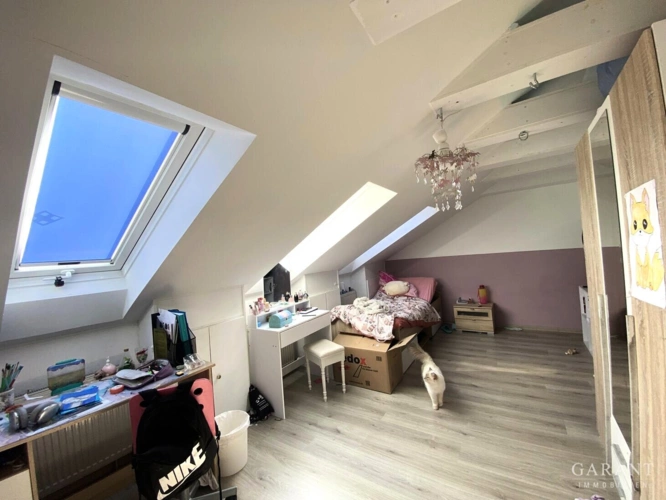 Blick in das DG-Zimmer