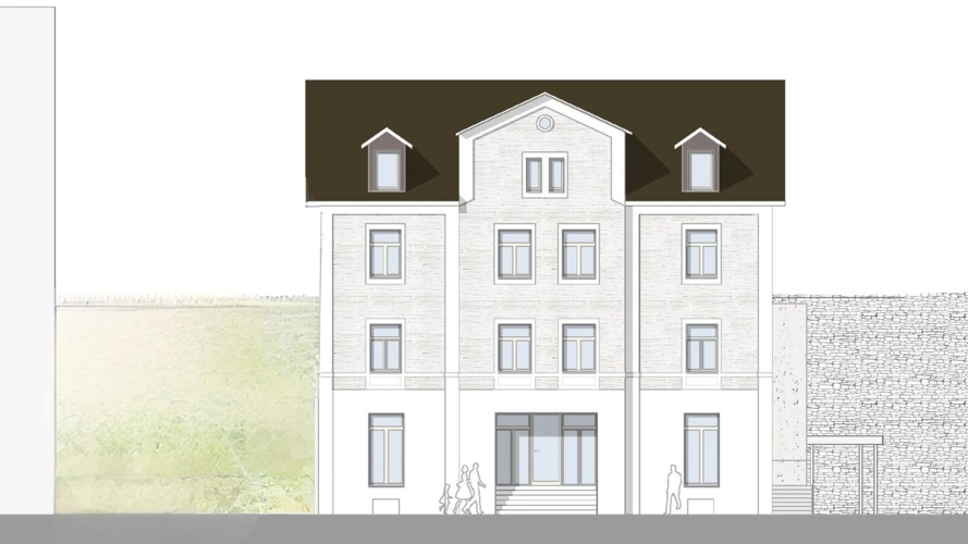 Außenansicht Visualisierung