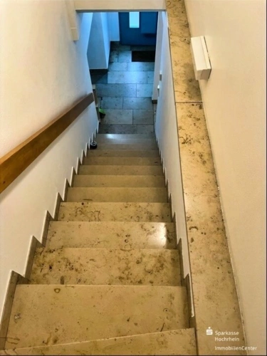 Eingang Rückseite,Treppenhaus