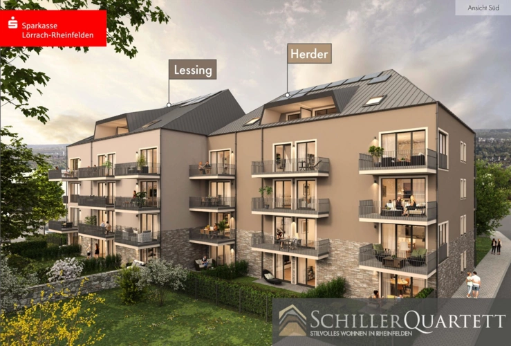 Schillerquartett Ansicht Süd