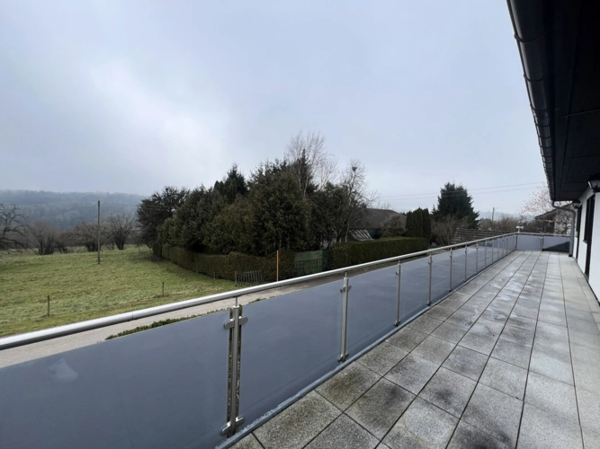 großzügiger Balkon