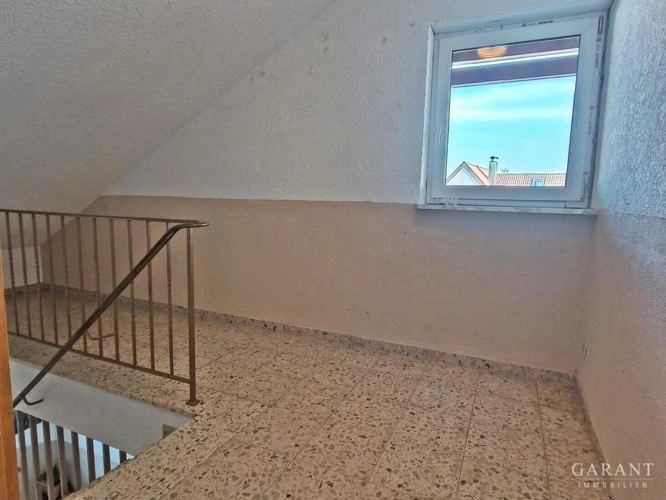 Treppenhaus Abstellfläche