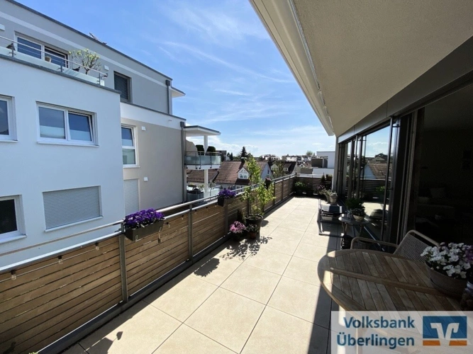 Balkon Richtung Südwest