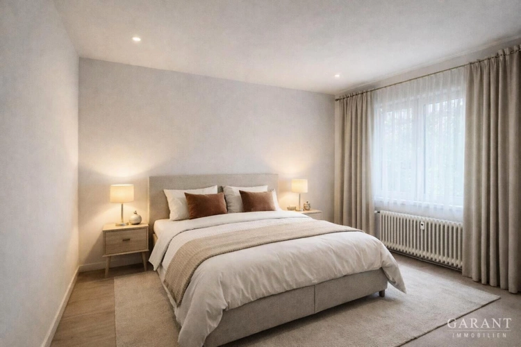 KI-Visualisierung Schlafzimmer O