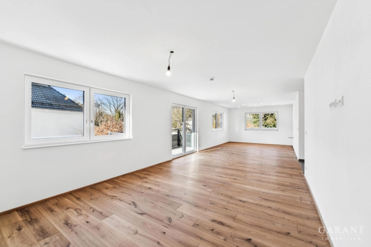 Blick aus der offenen Küche