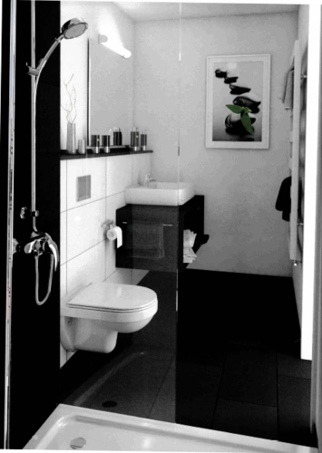 Badezimmer (unverb. Illustration)