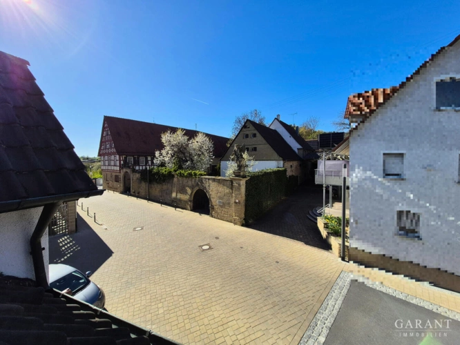 Blick Dachfenster