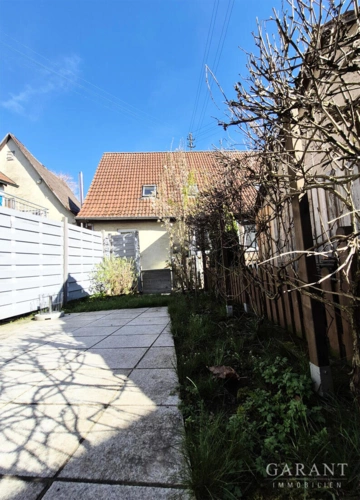 Gartenanteil mit Terrasse