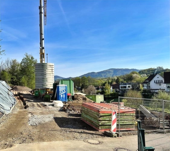 Baubeginn bereits verkaufter Abschnitt