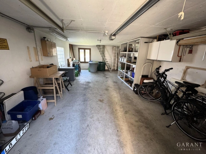 Garage im Garten
