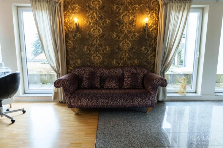 Stilvolle Kundenlounge