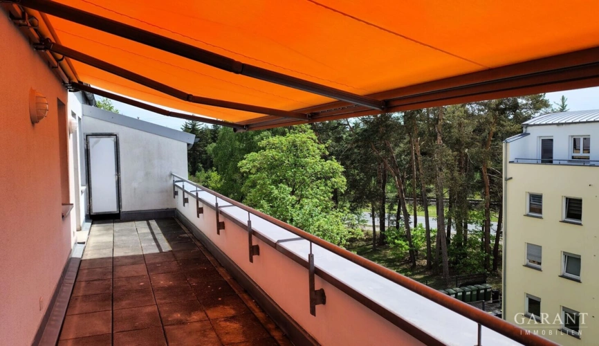 Markise Südbalkon