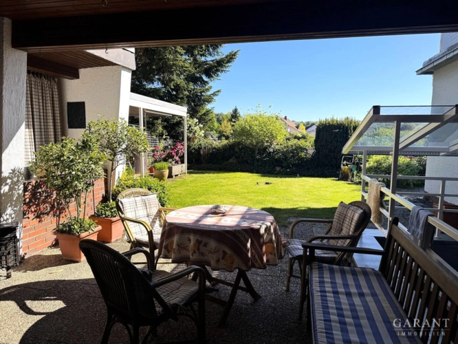 Blick zum Garten