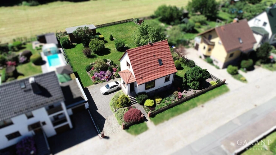 Luftaufnahme Haus
